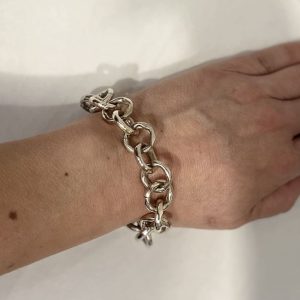 Pulsera REDONDO MARTELADO