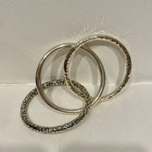 Pulsera TRIPLE TEXTURIZADA