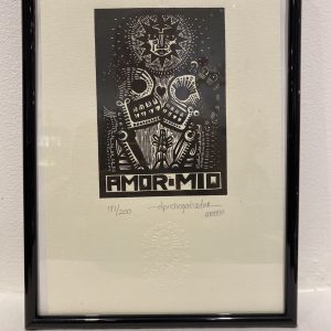 Grabado AMOR MIO