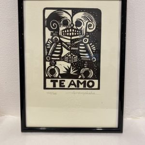 Grabado TE AMO
